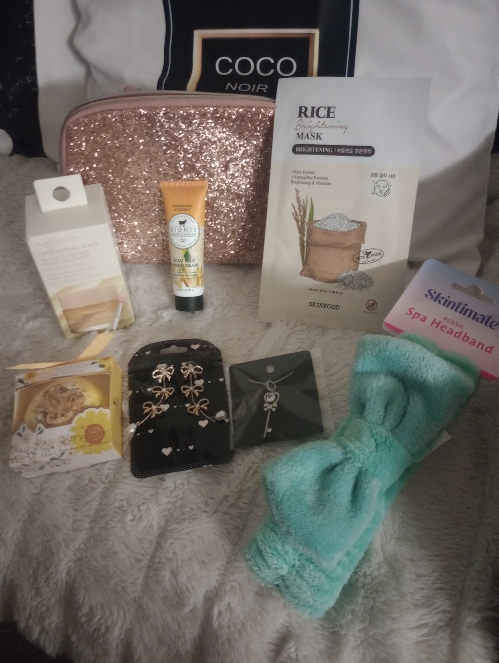 Lancome- COSMETIC BAG BUNDLE- 8PC